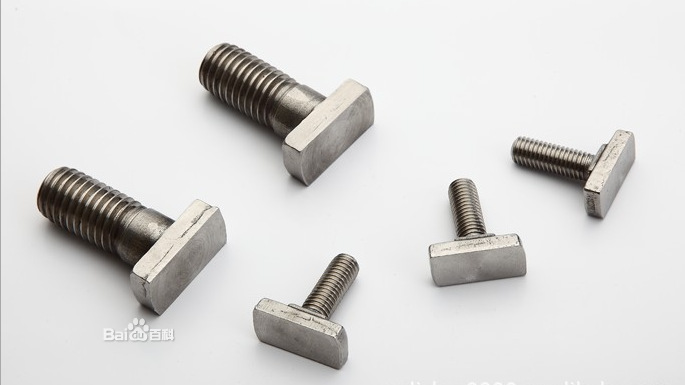 用途:t型螺栓可直接放入铝 型 材槽内,在安装过程中它能自动定位锁 