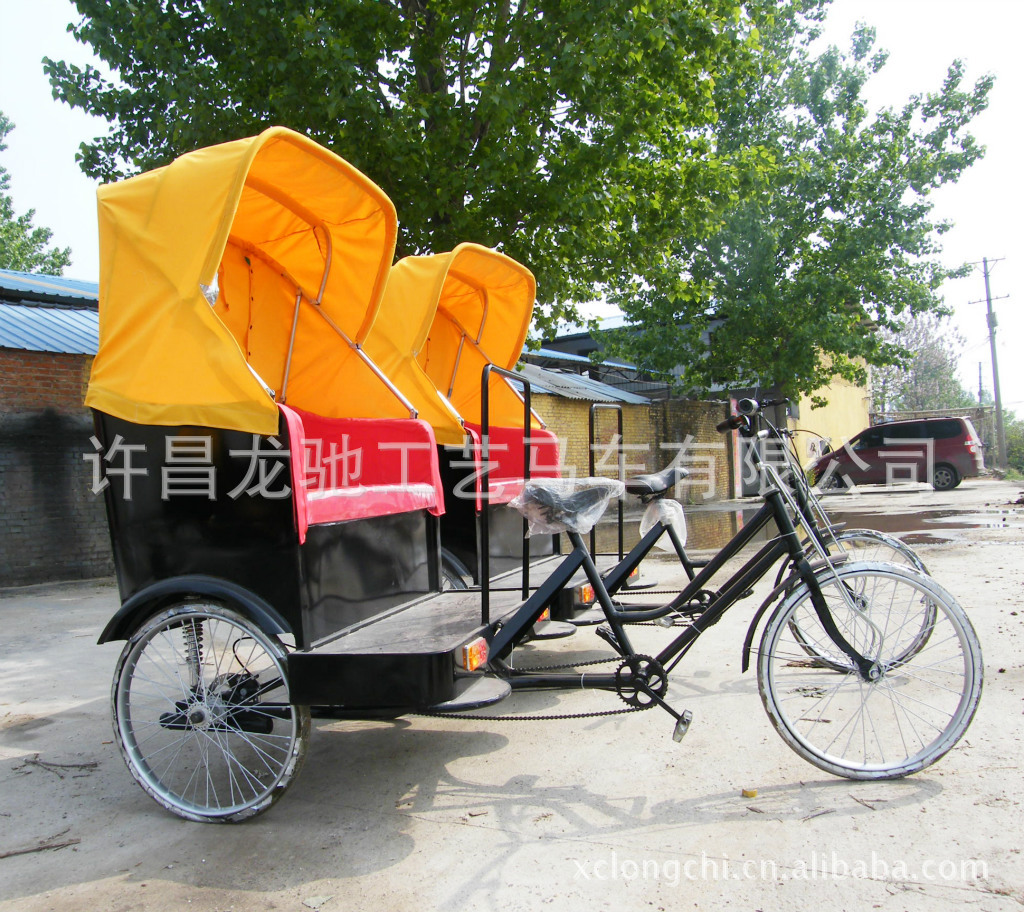 专业生产三轮车 工艺精湛 &nbsp; &nbsp; 名称:豪华三轮黄包车 &nbsp