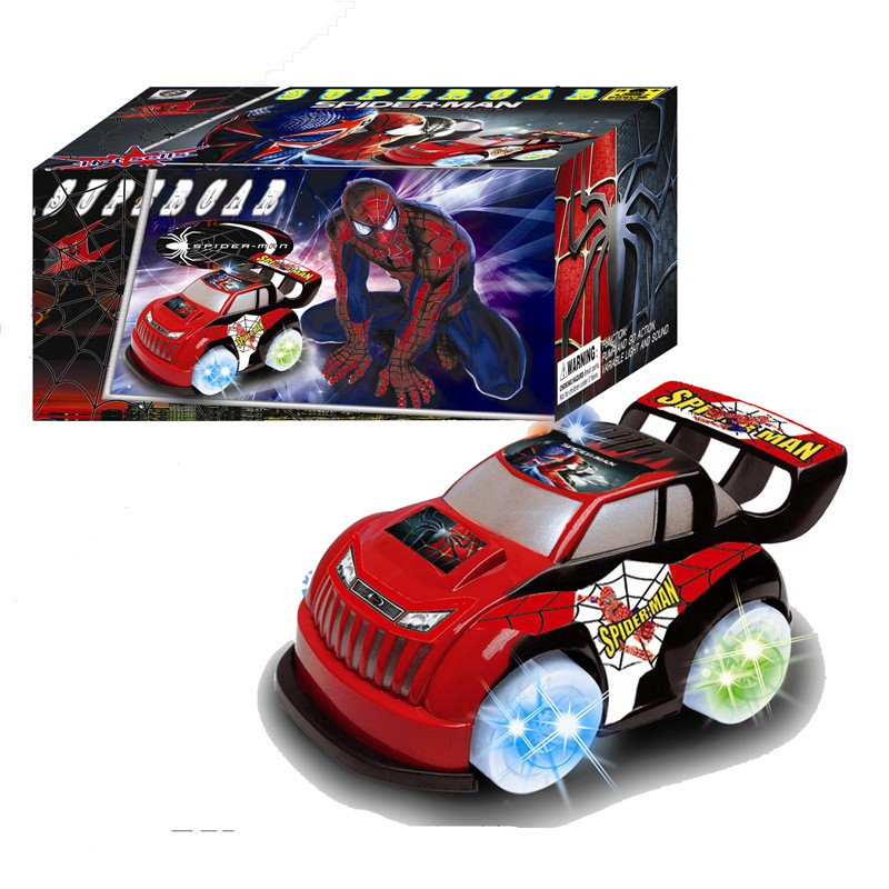 厂家直销 五灯闪光电动万向赛车007356 儿童玩具模型