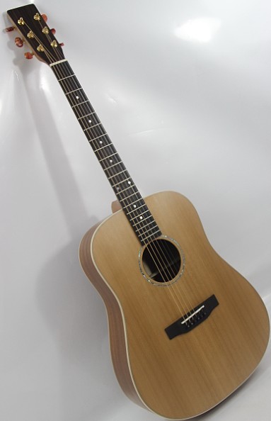 41寸全手工全单板民谣吉他