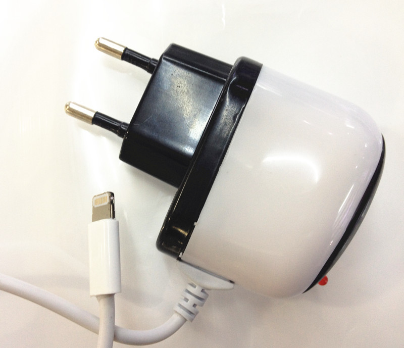 欧规iphone5充电器苹果5手机直充电器电源适配器旅行万能充5v2.1a