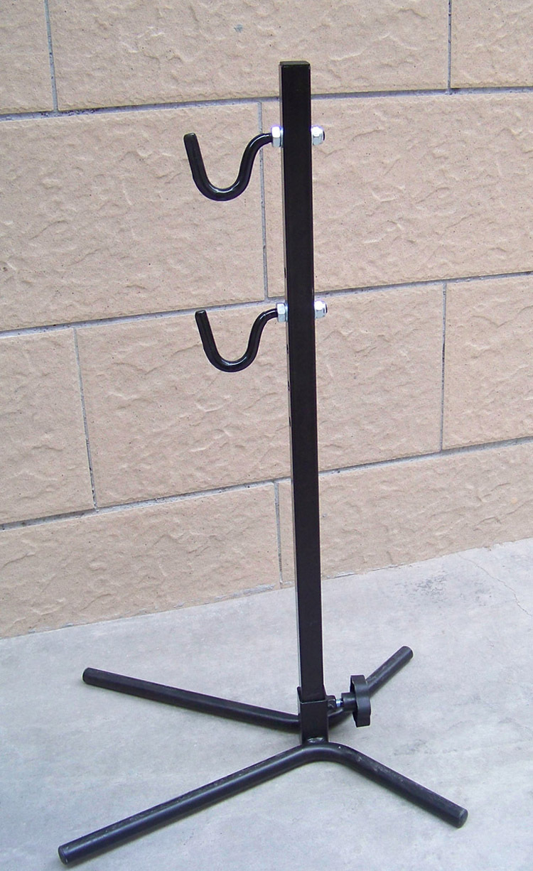 斯科奇sk立式树枝型高低可调停车架展示架维修架支架山地公路通用