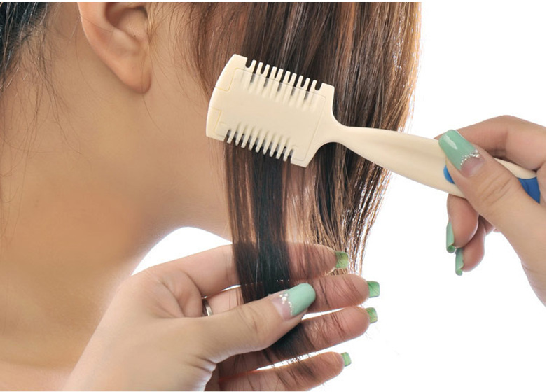 双面削发刀 削发梳 削发剪 削发器 打薄碎发一梳两用