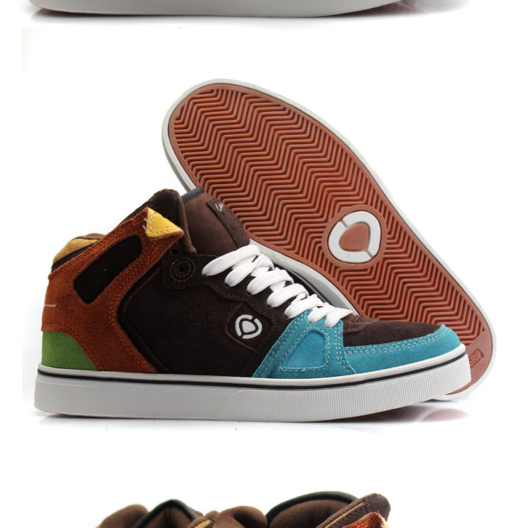 美国热卖品牌滑板世家circa真皮情侣保暖板鞋99 军绿