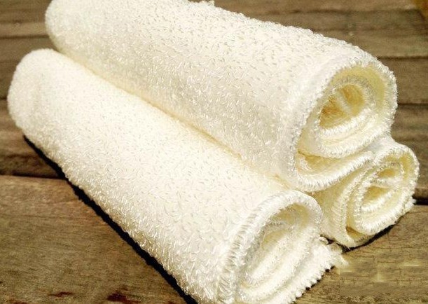 韩式竹纤维洗碗巾 不沾油抹布 16*18纯竹 山东济南生产厂家批发