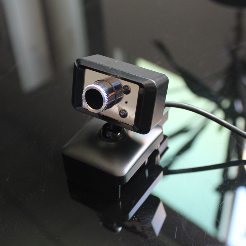 网吧主推m60防盗液晶夹电脑摄像头螺丝固定底座高清夜视带麦