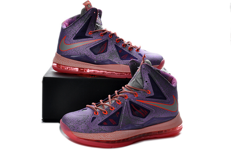正品包邮 2013新款詹姆斯10代高帮男子篮球鞋 全明星运动鞋 战靴