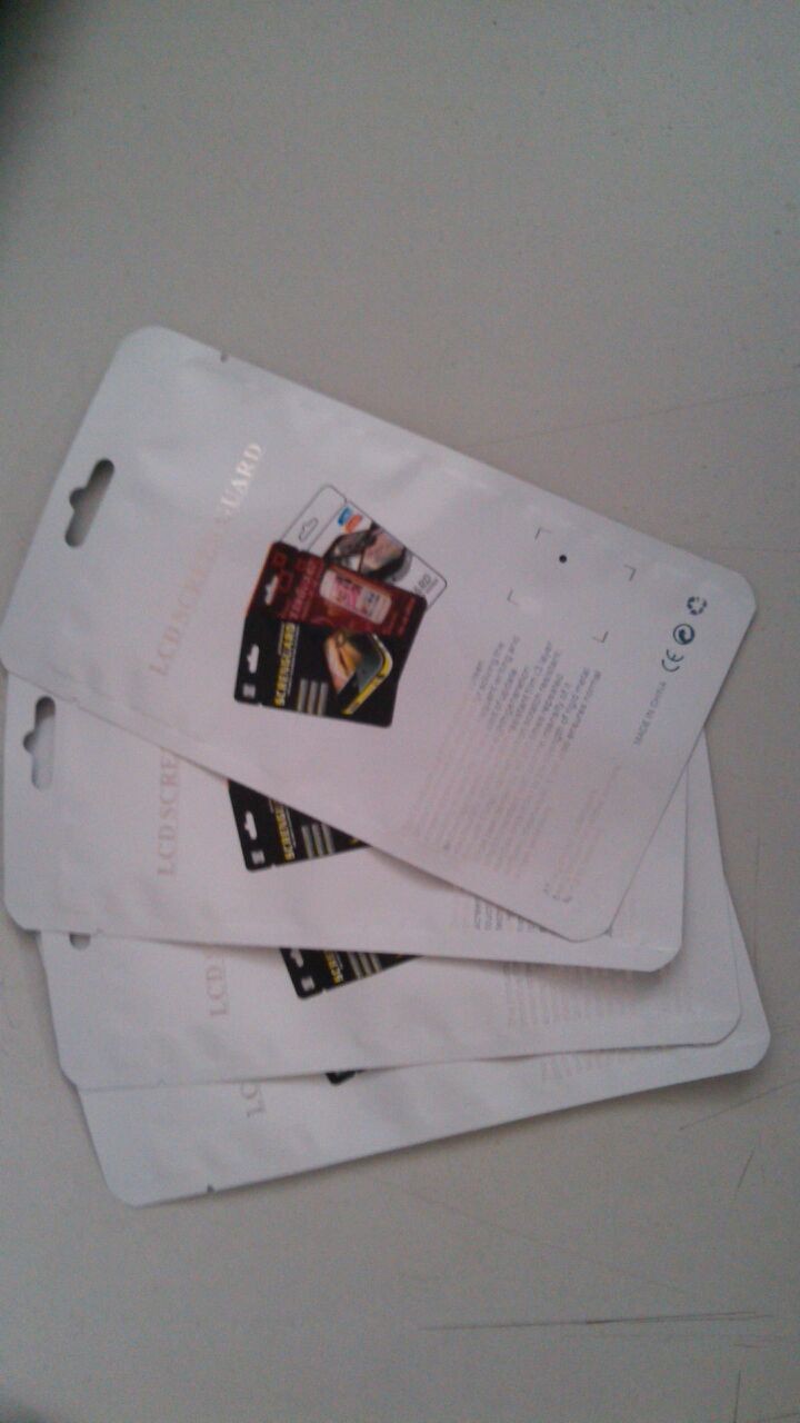 厂家现货供应通用手机膜外包装 三边封手机膜复合袋 铝膜袋