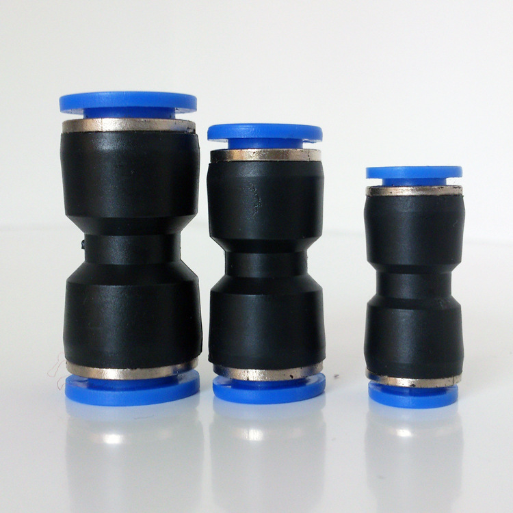 批发气管接头 aks接头 直通接头 气动元件 pu-8 pu-10 快速接头