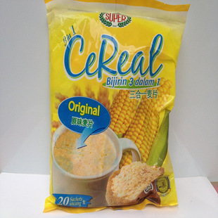 正品港货 新加坡超级super三合一麦片 原味600克 好吃营养又健康