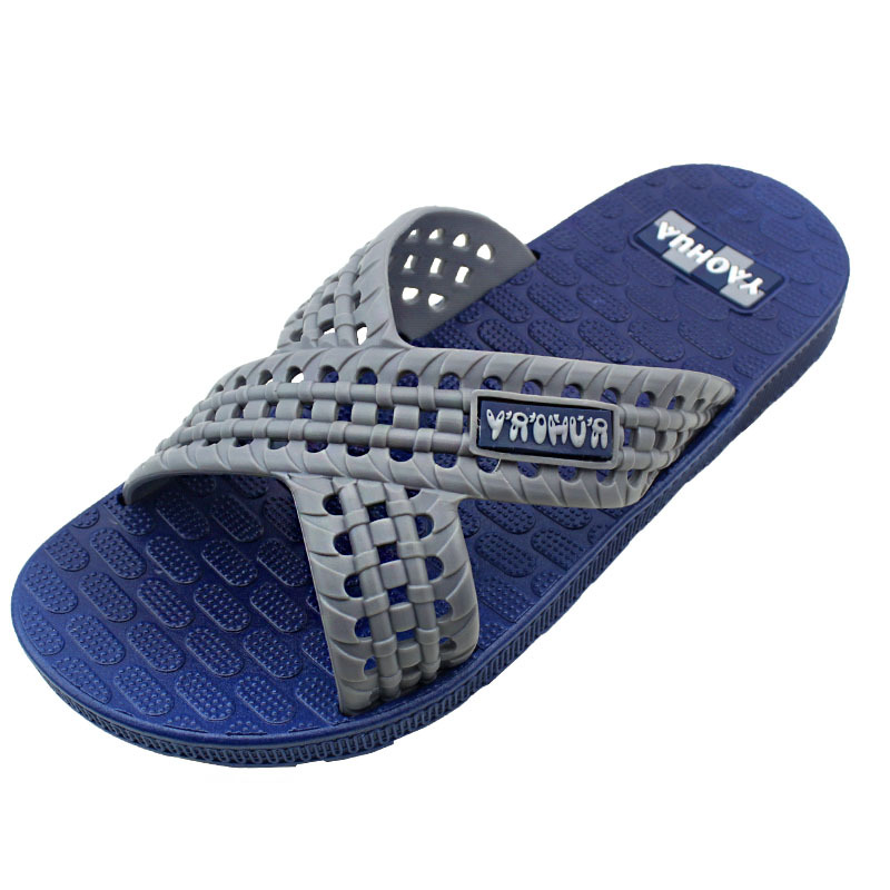 厂家直销耀华5308男式凉拖鞋 镂空吹气拖 室内外拖鞋