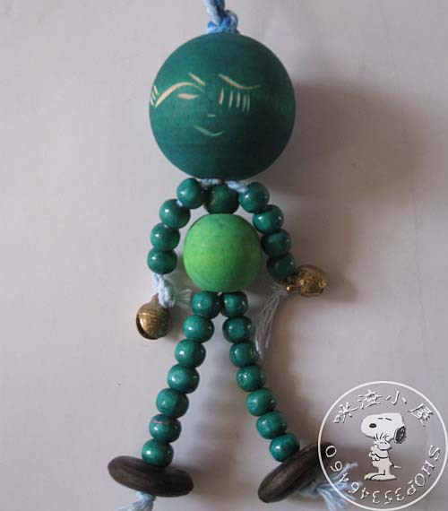 云南民族特色 丽江东巴文化饰品 风神人风铃!