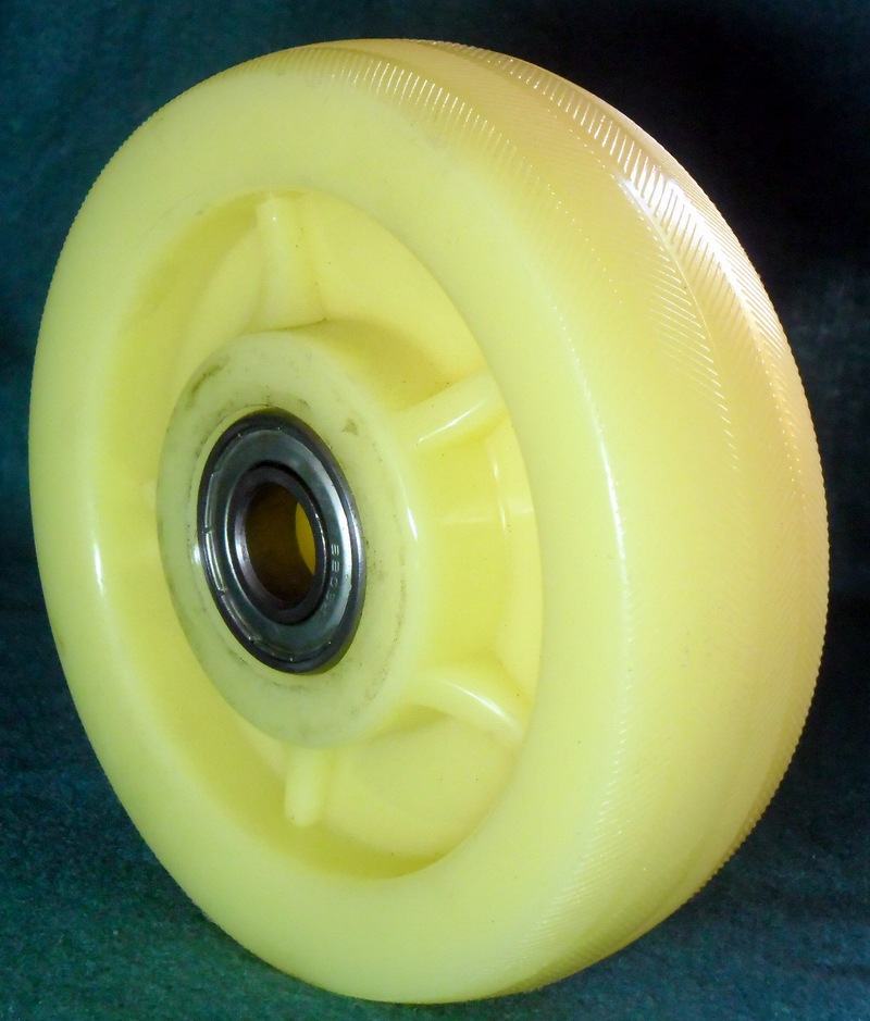 4"5"6"8"x2"寸 尼龙pp塑料宽2"寸重型脚轮万向轮单轮轮子