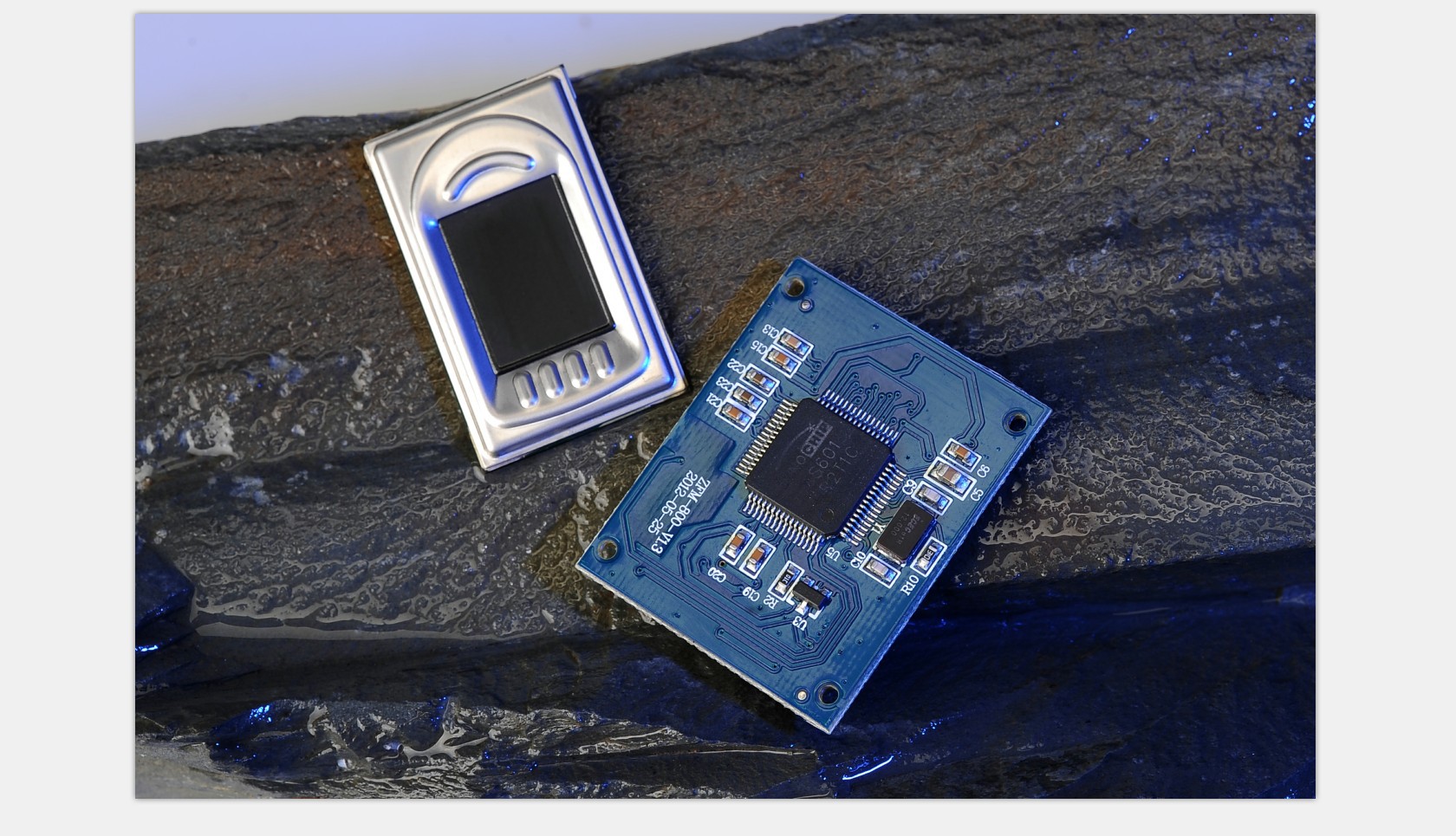 指纹锁开发专用电容式指纹模块 半导体指纹识别模块