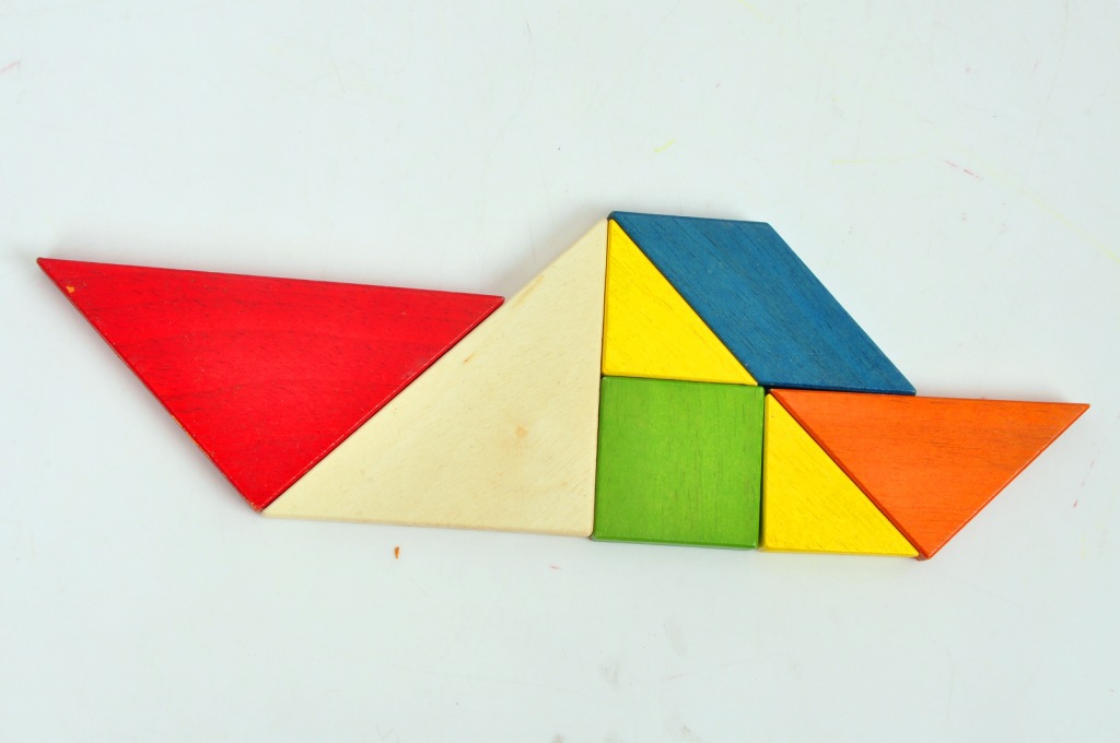 批发 幼得乐精品七巧板玩具 木制巧板拼图拼板玩具 益智力玩具