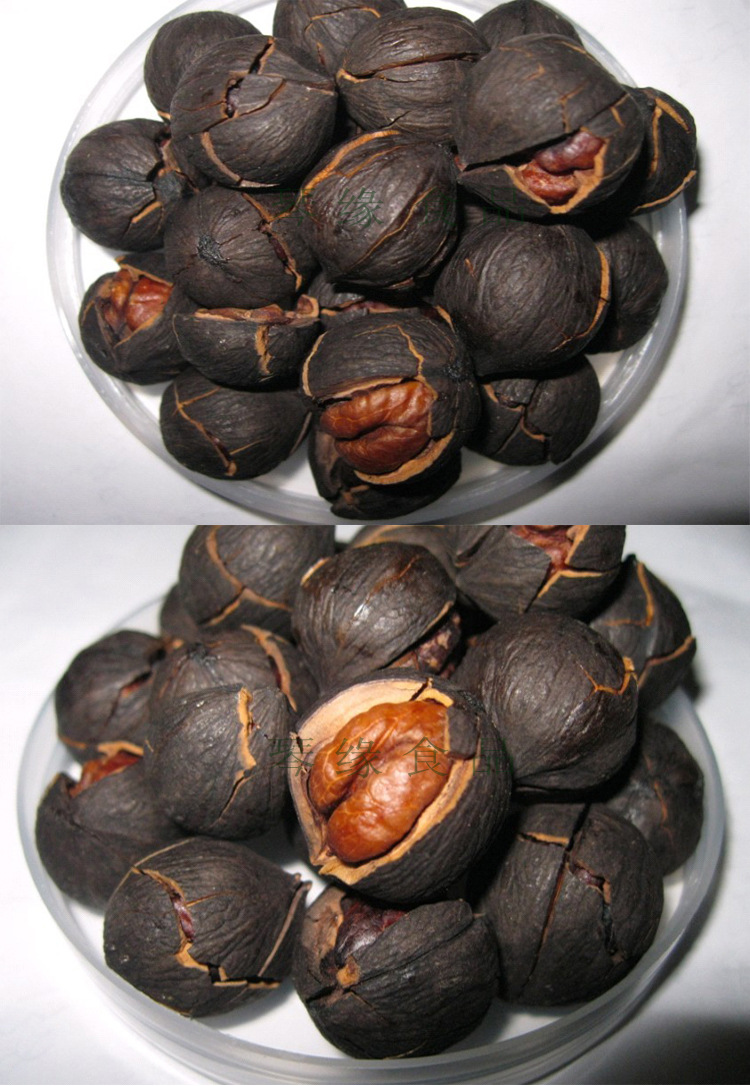 特价临安黑手剥山核桃黑珍珠238g味道独特 纯手工烘焙