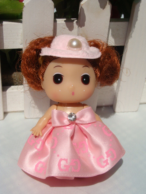8cm 小迷糊娃娃