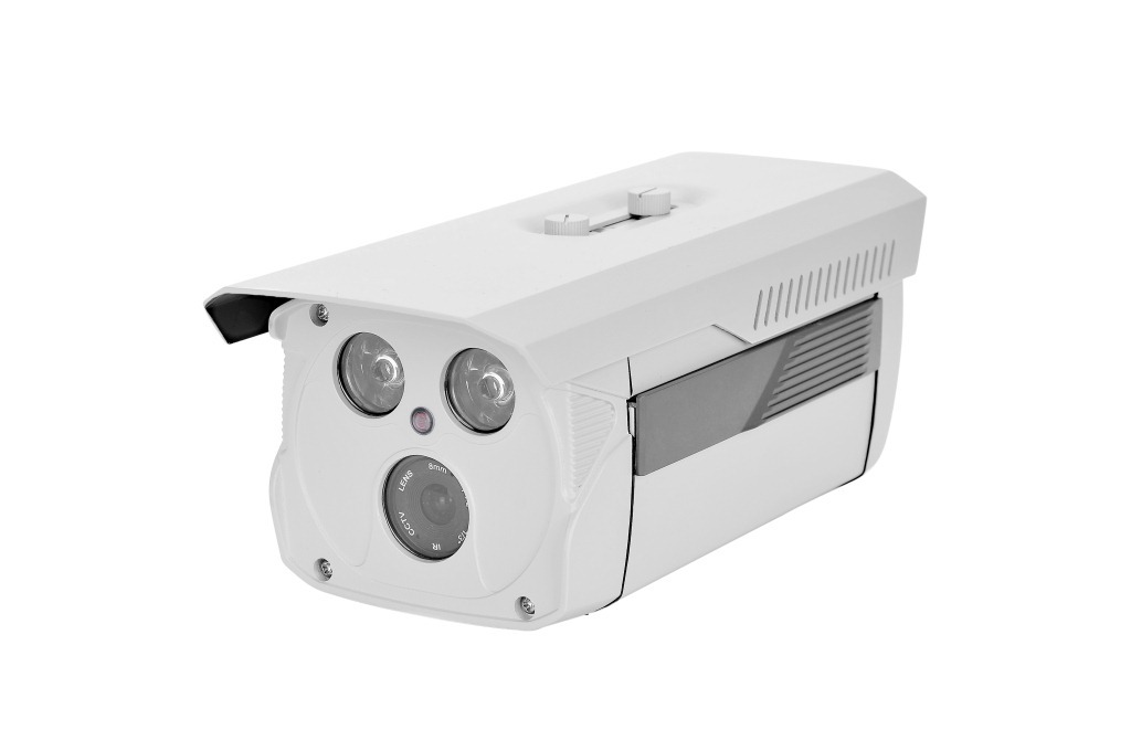 防水高清摄像机 双点阵红外防水摄像机