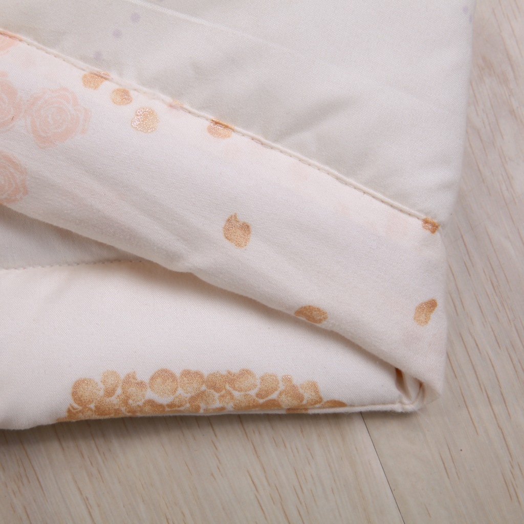 厂家直销 珠光浆100%聚酯纤维 绣花夏凉被 批发团购订制