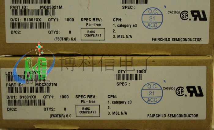 moc3021m dip fairchild 仙童 专营原装正品 ic 光电耦合 f 3021