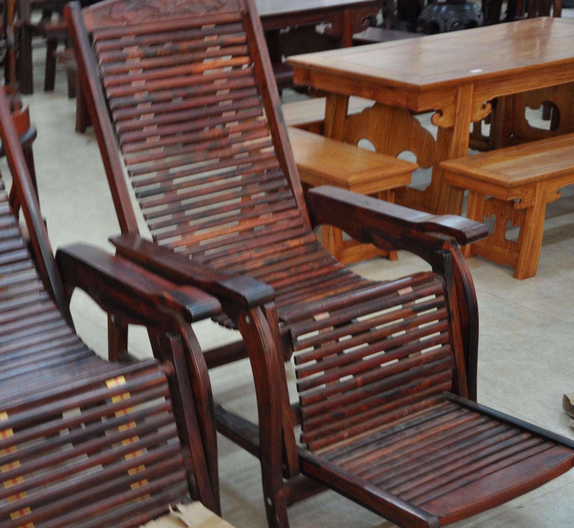 红木家具价格躺椅老挝红酸枝摇椅休闲椅广西红木家具摇椅