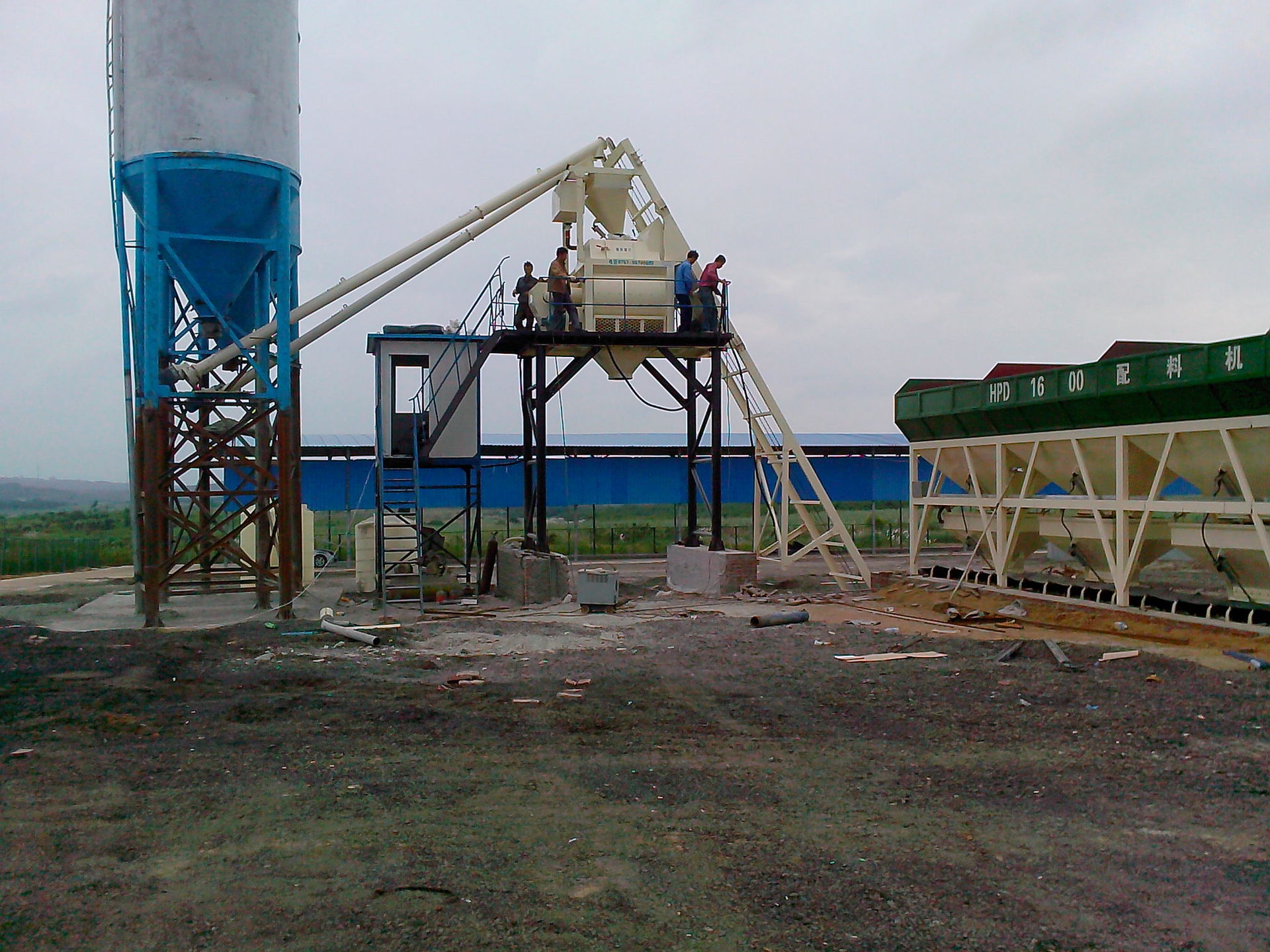 hzs50混凝土搅拌站