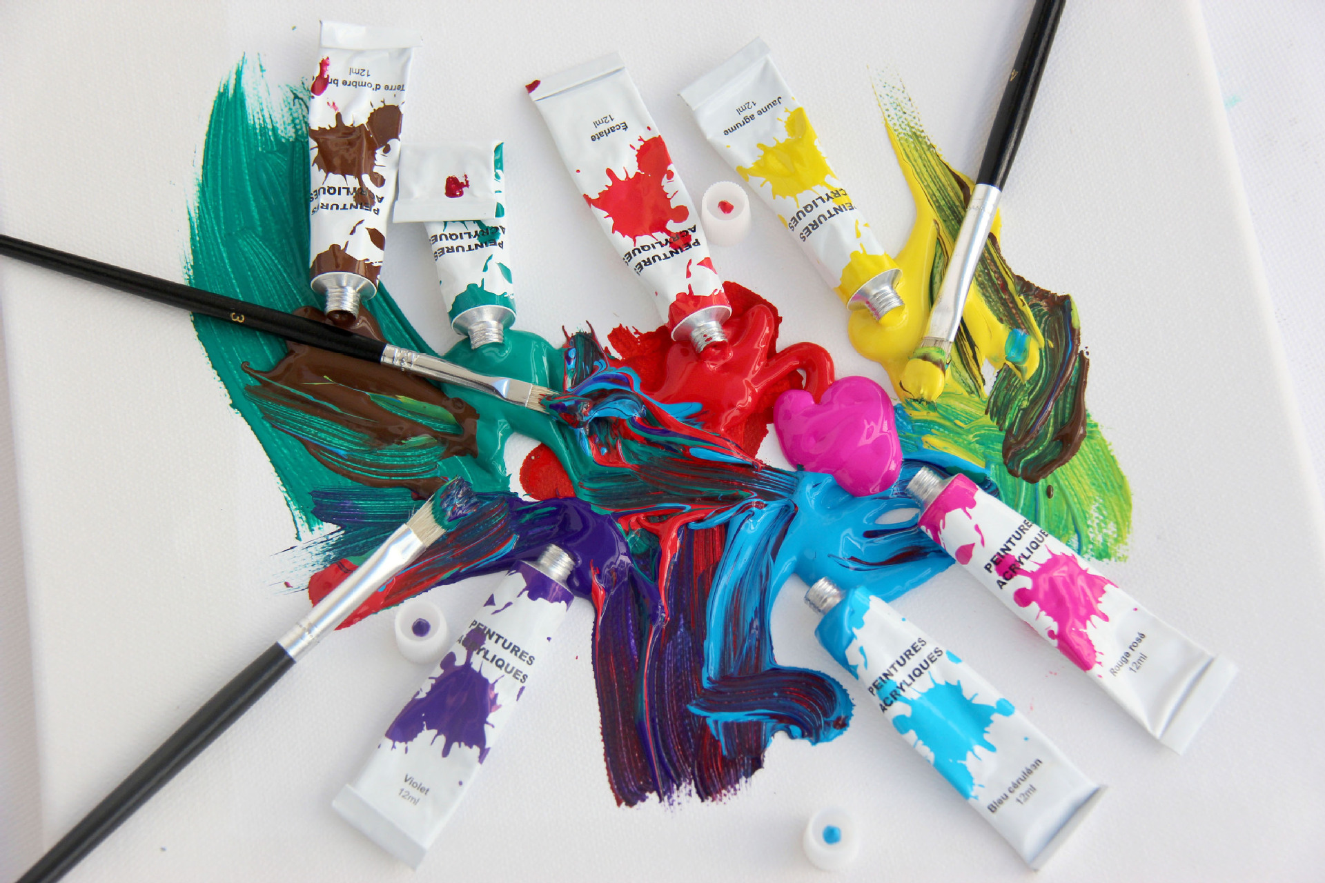 铝管颜料 丙烯颜料 散装 美术颜料