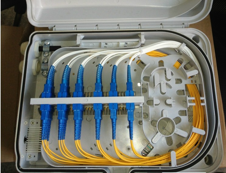 供应24芯光纤塑料分纤箱