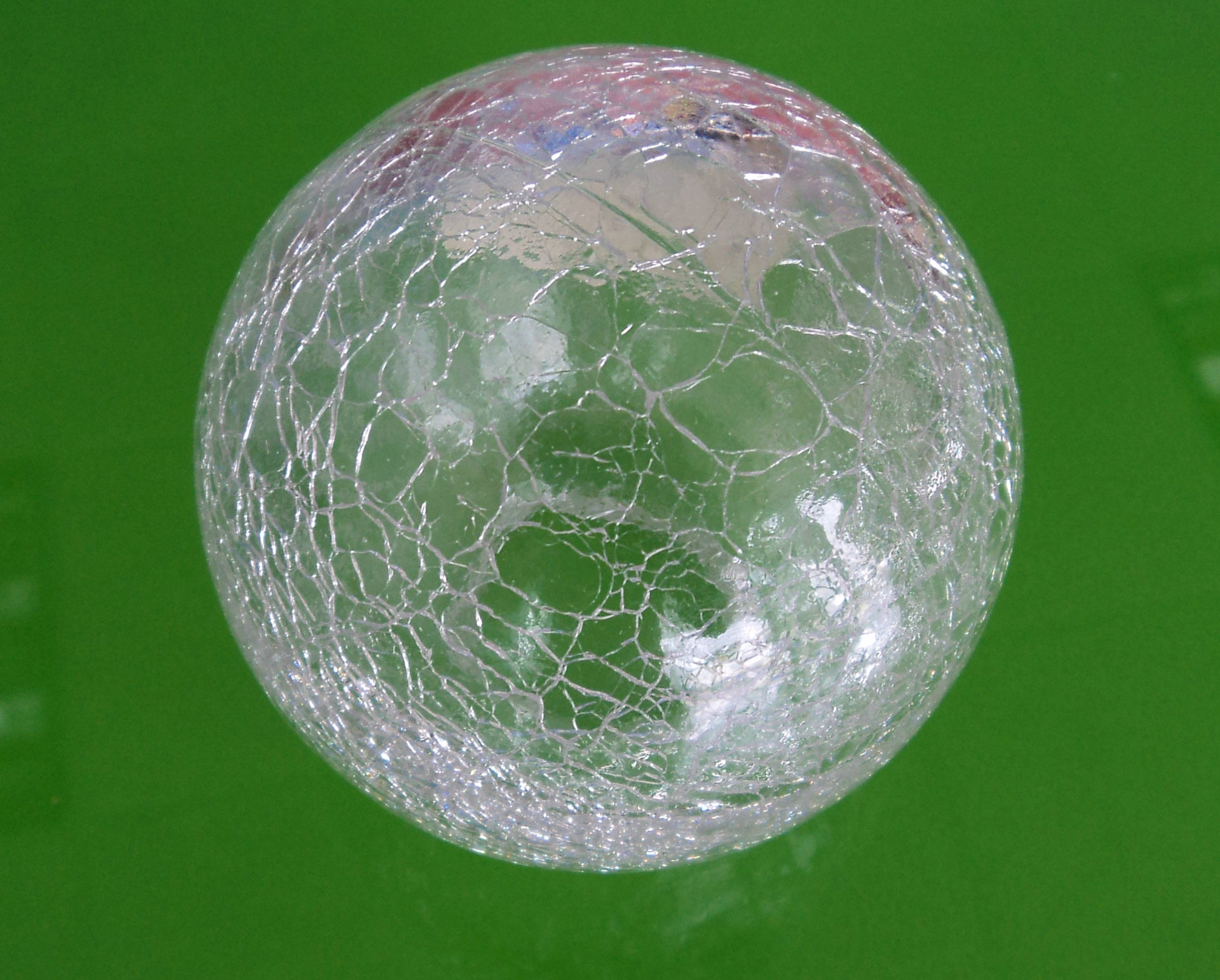 Ф110太阳能裂纹玻璃球灯罩,玻璃炸水球灯罩图片_5