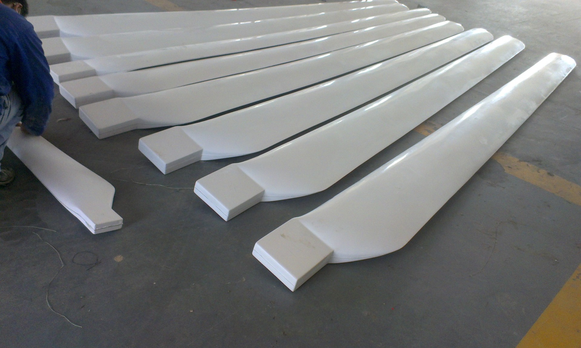 厂家批量供应10kw风力发电叶片