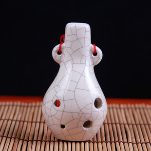 正品古韵精品sg陶笛- 六孔高音g调 6孔埙 音质超好