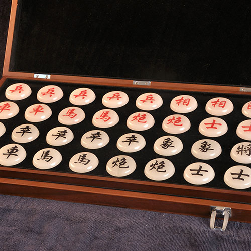 天然玉石象棋 和田玉玉石象棋 会议公关庆典象棋 商务纪念品 寿礼