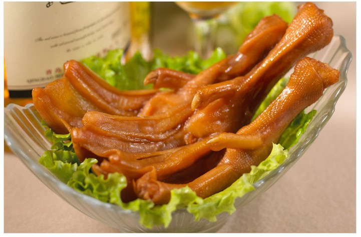 温州特产 藤桥牌鸭掌 酱香/香辣 精品独立小包装 一箱10斤