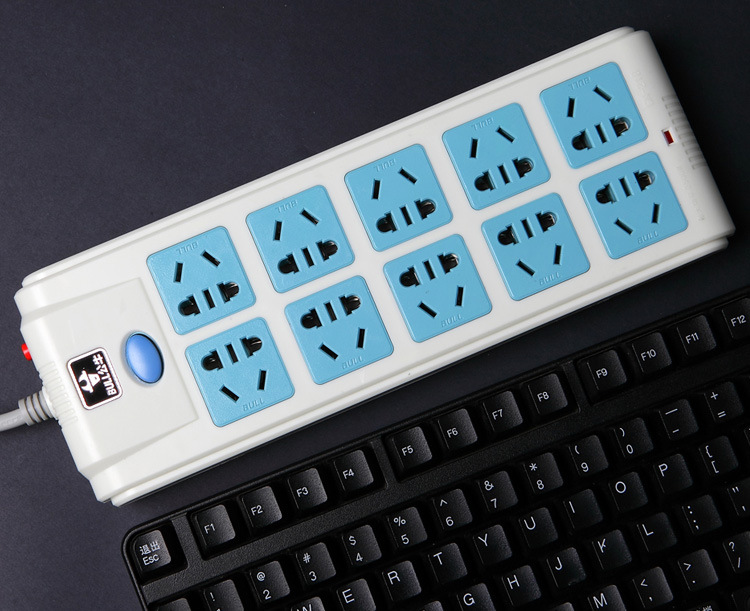 公牛218-5米插座(10个三孔单开关)