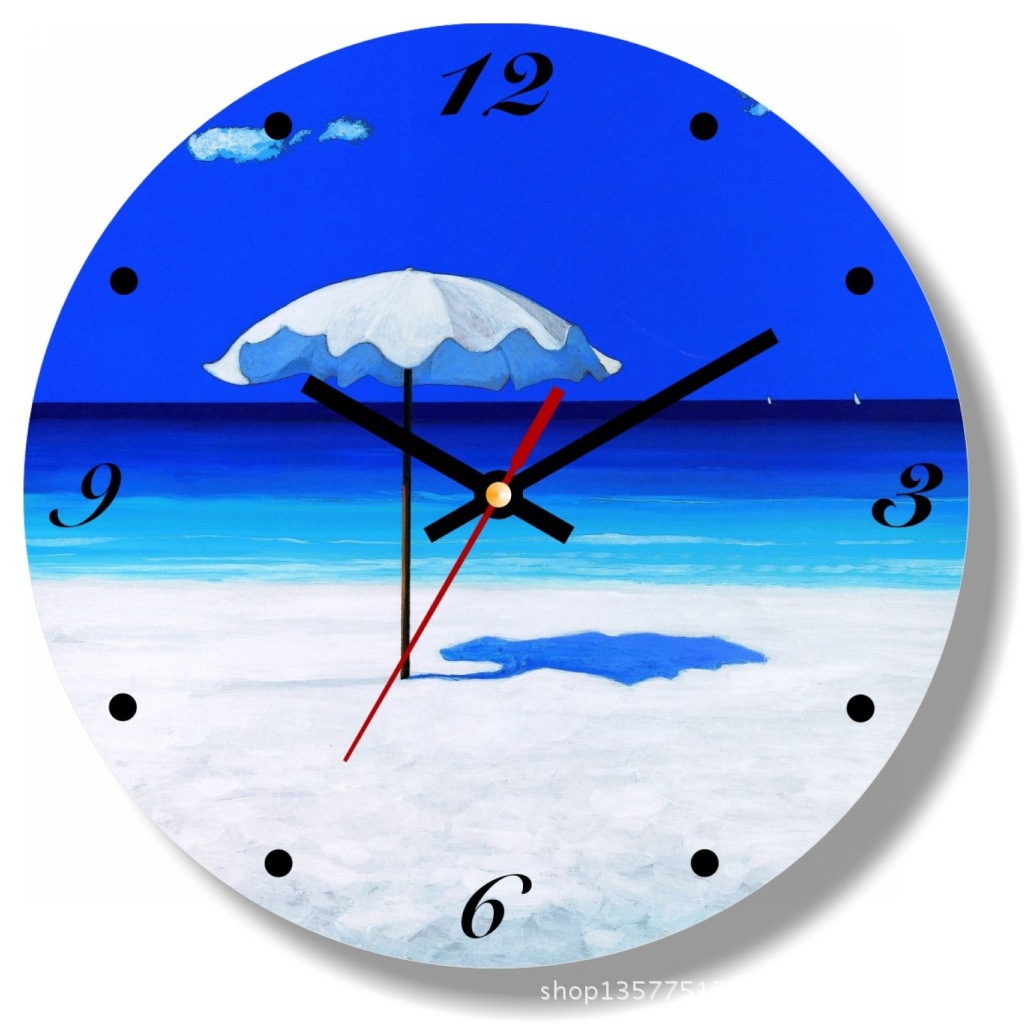 经典兰色30/35cm圆形时尚挂钟 挂钟】价格,厂家,图片,其他钟表,义乌市