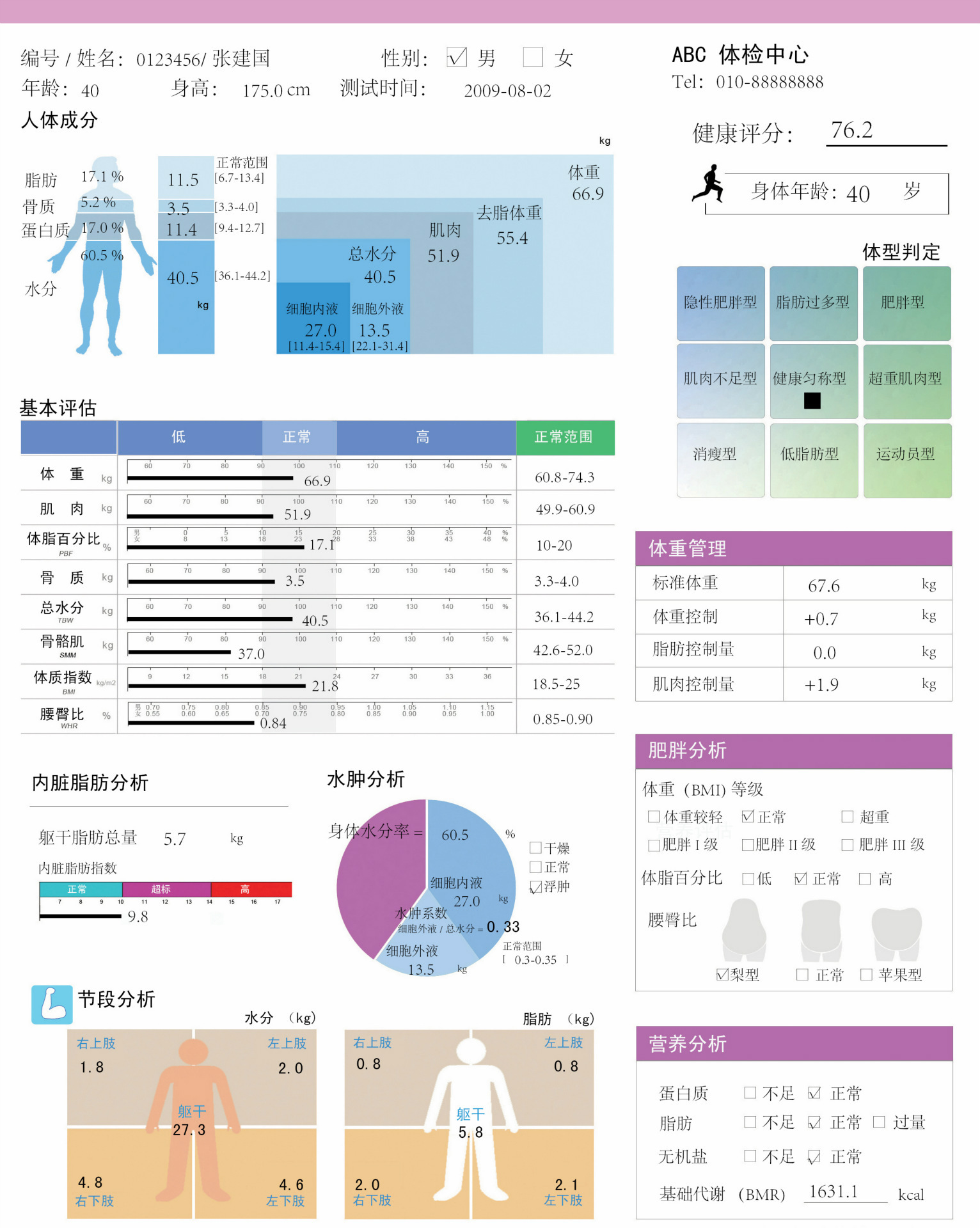 供应江苏人体成分分析仪ioi353