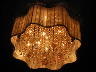 雷蒙光电 雷蒙灯饰 304不锈钢顶盘 k9水晶 led灯珠 花灯