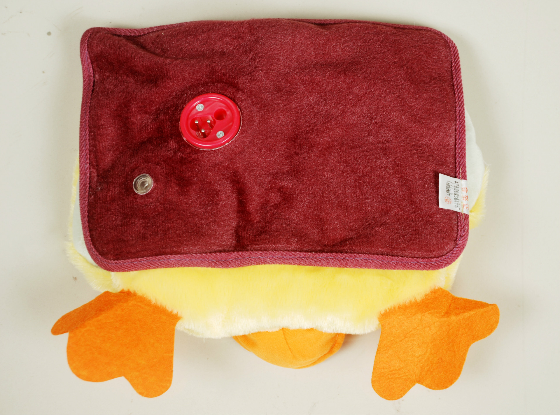 厂家直销正品双插暖水袋 电暖宝 毛绒热宝 充电防爆批发