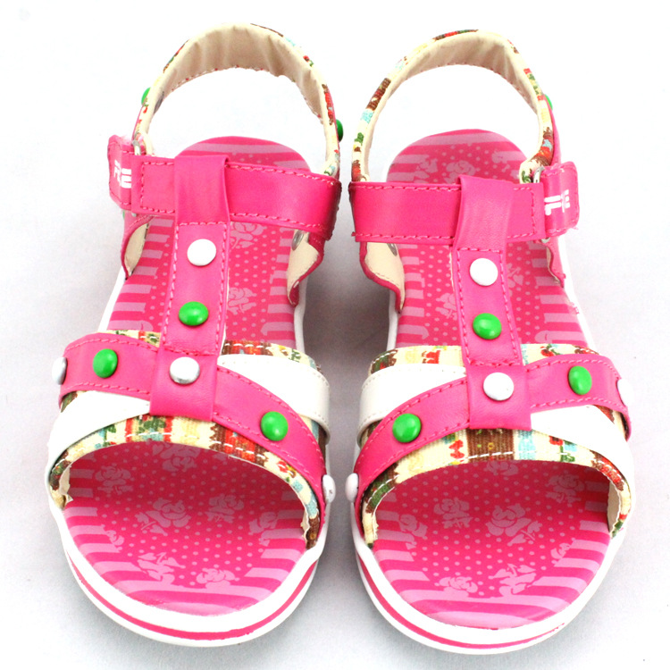 2013新款凉鞋 菲克 3153中童 儿童凉鞋女童 批发童鞋