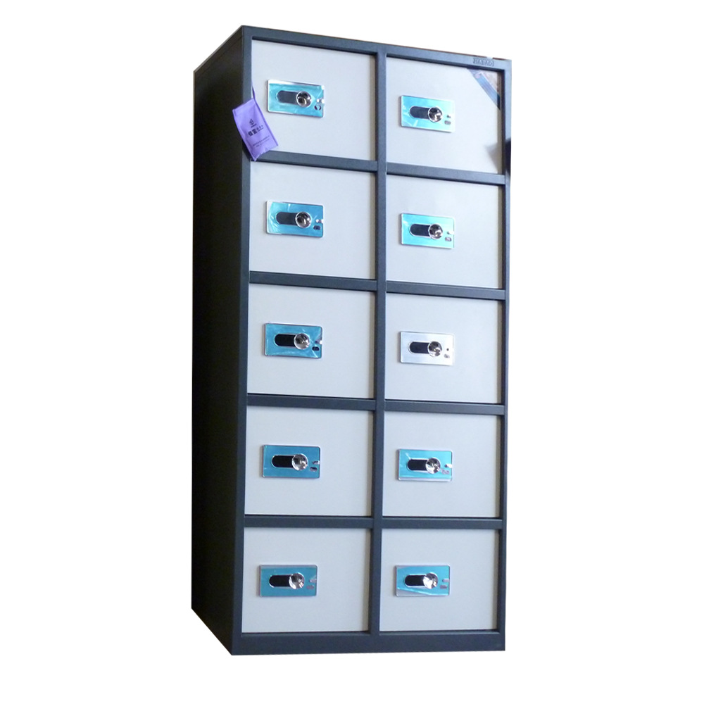 厂家直销十门资料文件指纹电子保密寄存柜