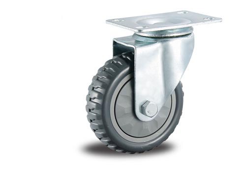 专业生产供应中型pu万向脚轮