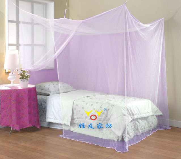 雅友 加密学生蚊帐 宿舍上铺下铺防尘布老式方顶蚊帐淘宝代发批发