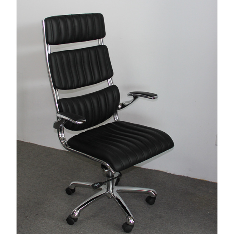 羚羊色彩大班椅 真皮老板椅 时尚办公椅 简约转椅