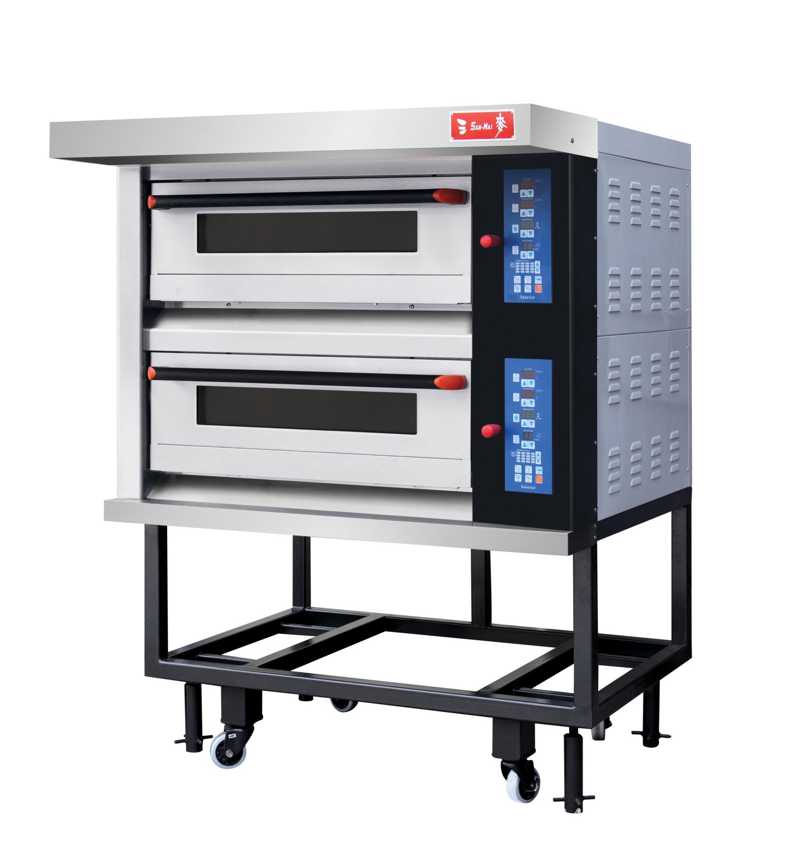 烘焙设备三麦披萨烤箱 双层四盘煤气炉,月饼蛋糕烤炉烘炉sgc-2y