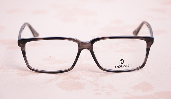 厂平光板材超轻眼镜框架 男女款 全框架眼镜混批 nl0003眼镜正面图