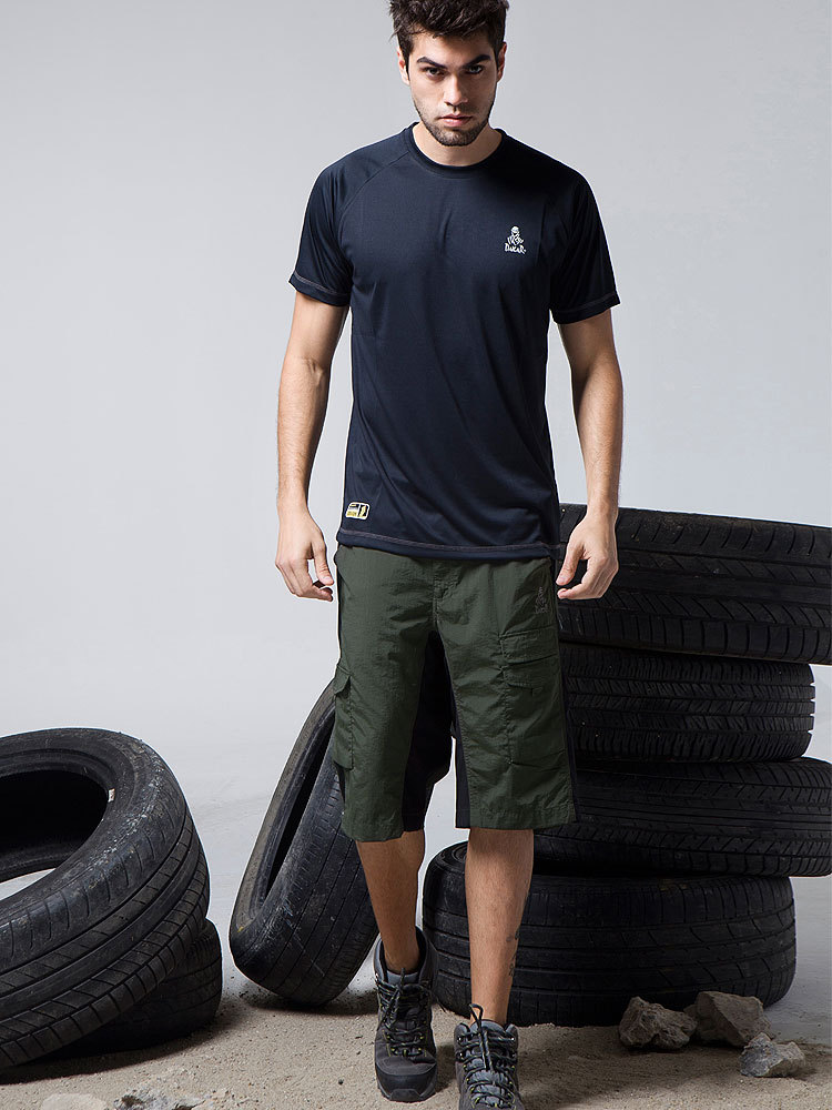 男士短袖速干t恤 纯色透气快干衣 户外休闲速干衣】价格,厂家,图片,速