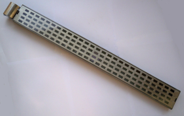 供应304不锈钢长条长方形方孔地漏防臭