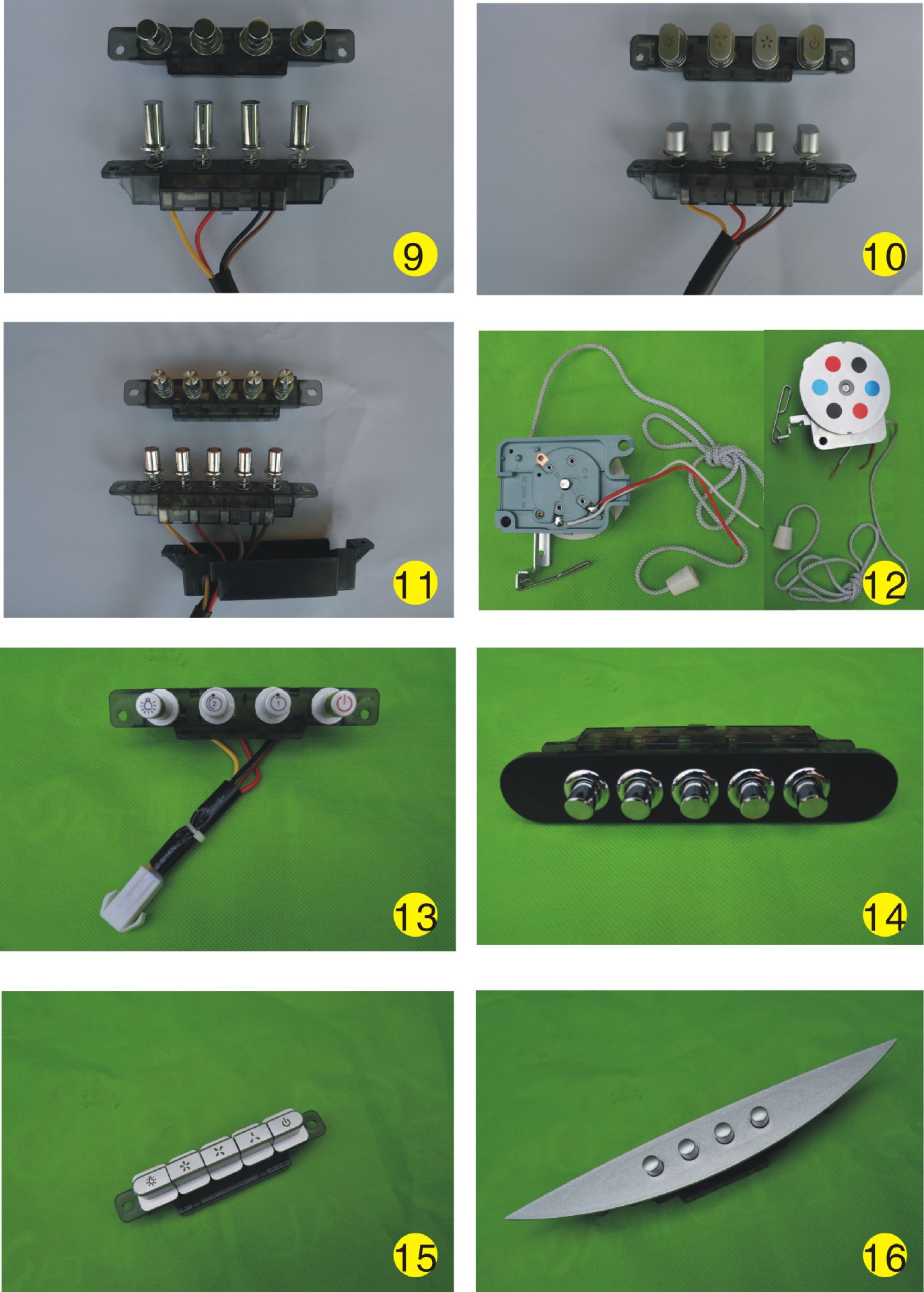 【质量可靠】优质琴键开关 热销种类多的四位22距琴键开关