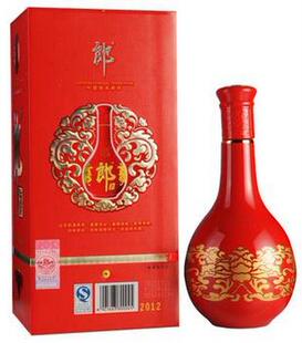 白酒 郎酒 53度10年/十年红花郎 500ml 酱香型白酒