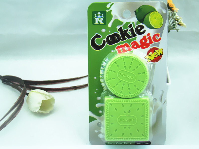 可爱创意卡通文具合荣橡皮擦批发高级饼干橡皮擦小学生奖品